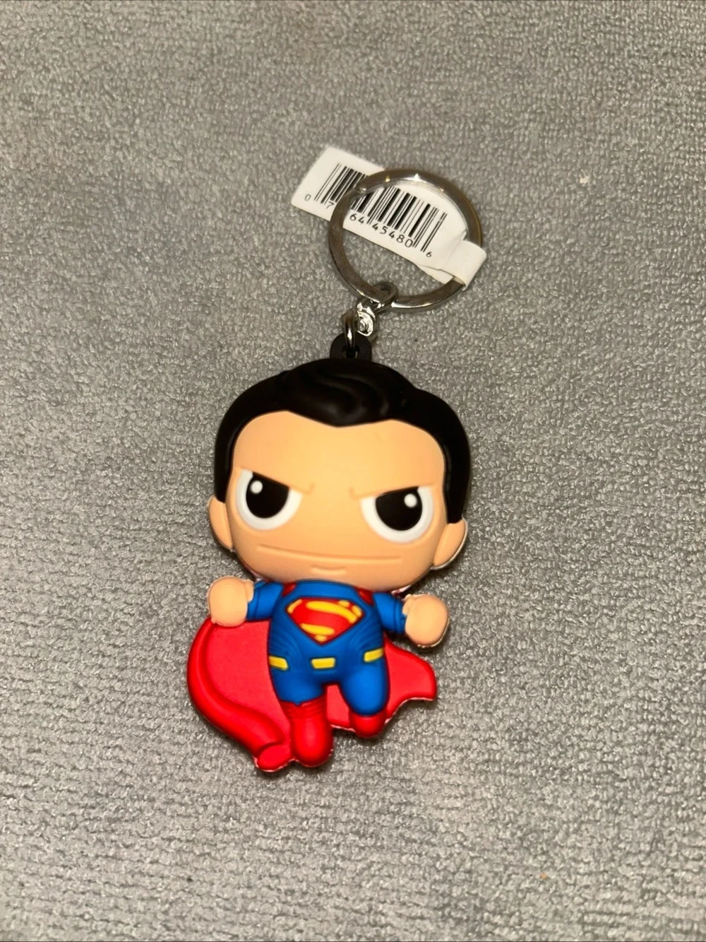 Lot Of 3 DC Comic Keychains ~ Flash/Superman/Harley Quinn